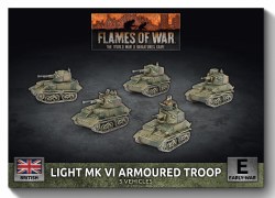 FOW Vickers Light MK VI Armoured Troop