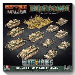 FOW Renault Char B1 Tank Company Starter Force