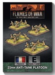 FOW Hotchkiss 25mm Anti-tank Platoon