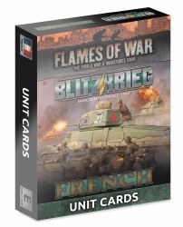 Blitzkrieg French Unit Cards