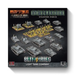 FOW German Starter Force Blitzkrieg Light Tank Company