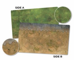 Game Mat 1 Grasslands Arid Urban