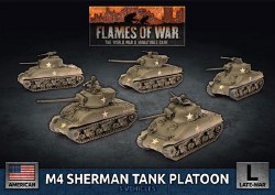 FOW M4 Sherman Tank Platoon
