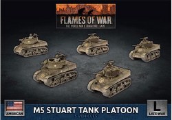 FOW M5 Stuart Light Tank Platoon