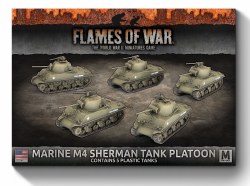 Marine M4 Sherman Platoon
