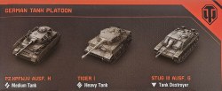 WoT: German Tank Platoon (PanzerIV H, Tiger I, StuG III G)