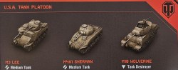 WoT: U.S.A. Tank Platoon (M3 Lee, M4A1 Sherman, M10 Wolverine)