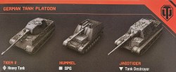 WoT: German Tank Platoon (Tiger II, Hummel, Jagdtiger)