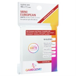 Mini European Sleeve - Ruby Matte (50)