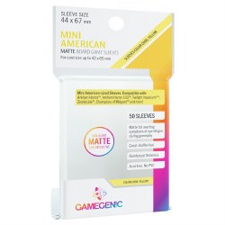 Mini American Sleeve - Yellow Matte (50)