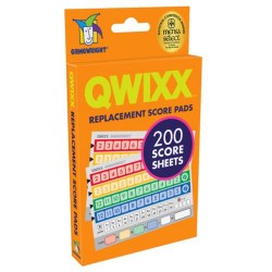 Qwixx Replacement Score Pads