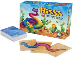 Hisss : The Colorful Snake-Making Tile Game