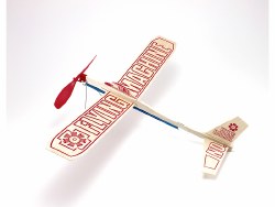 Flying Machine Rubber Band Balsa Glider