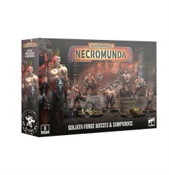 Necromunda: Goliath Forge Bosses and Sumpkrocs