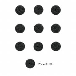 Bases: 25mm Round Bases (100 Pack)