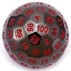 d100: Metal Titan's Fist Black