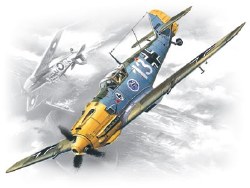 1/72 WWII German Messerschmitt Bf109E3 Plastic Model Kit