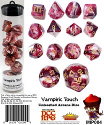 Vampiric Touch Unleashed Arcana Dice Set