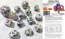 Rainbow Blast Unleashed Arcana Dice Set