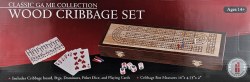 Wood Cribbage Set