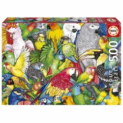 Parrots 500pc Puzzle