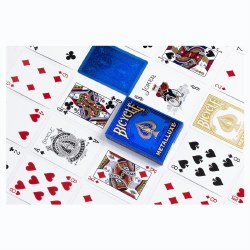 Playing Cards - Metalluxe Blue