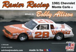 1/24 Ranier Racing 1981 Monte Carlo Plastic Model Kit