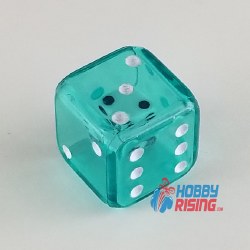 Transparent D6 Double Die