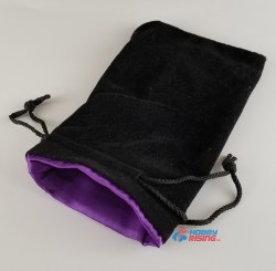 Large Lined Dice Bag - Purple