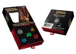 5-Set: D&D 50th Anniversary Dice - Holmes Modern Inspired