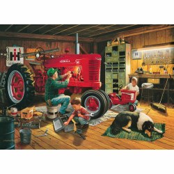 Farmall: Forever Red Tin Box Puzzle 1000pc