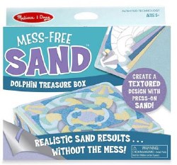 Mess-Free Sand Dolphin Treasure Box