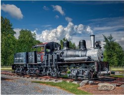 Vintage Steam Engine 1000pc Puzzle