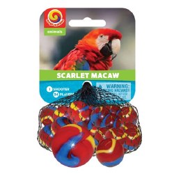 Scarlet Macaw  Marbles