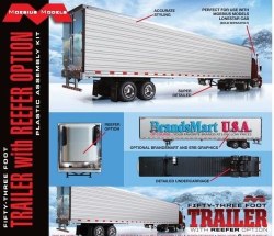 1953 Trailer with Reefer Options Model Kit