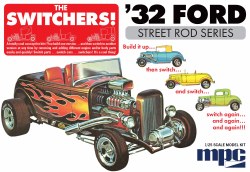 1/25 1932 Ford Switchers Roadster/Coupe  Model Kit