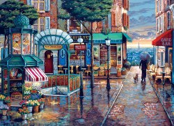 Rainy Day Stroll 1000pc Puzzle