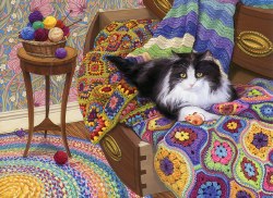 Comfy Cat 1000pc Puzzle