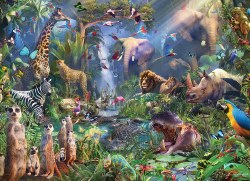 Into the Jungle 1000pc Puzzle