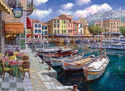 Cafe in Cassis 1000pc Puzzle