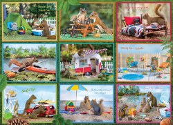 Squirrels on Vacation 1000pc Puzzle