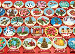 Snow Globe Cookies 1000pc Puzzle