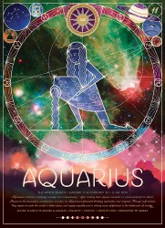 Zodiac : Aquarius 500pc Puzzle