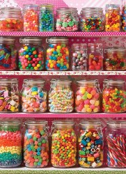 Candy Shelf 500pc Puzzle