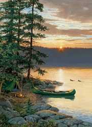 Canoe Lake 500pc Puzzle