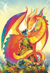 Rainbow Dragon 100pc Puzzle