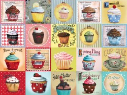 Cupcake Cafe Large Format 275pc Puzzle