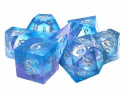 7-set Sharp Liquid:Twilight Fury Dice Set