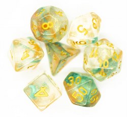 7-set Luminous - Loi Pond Dice Set