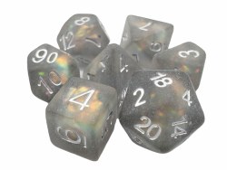 7-set Infused - Frosted Firefly Springtime Dew Dice Set